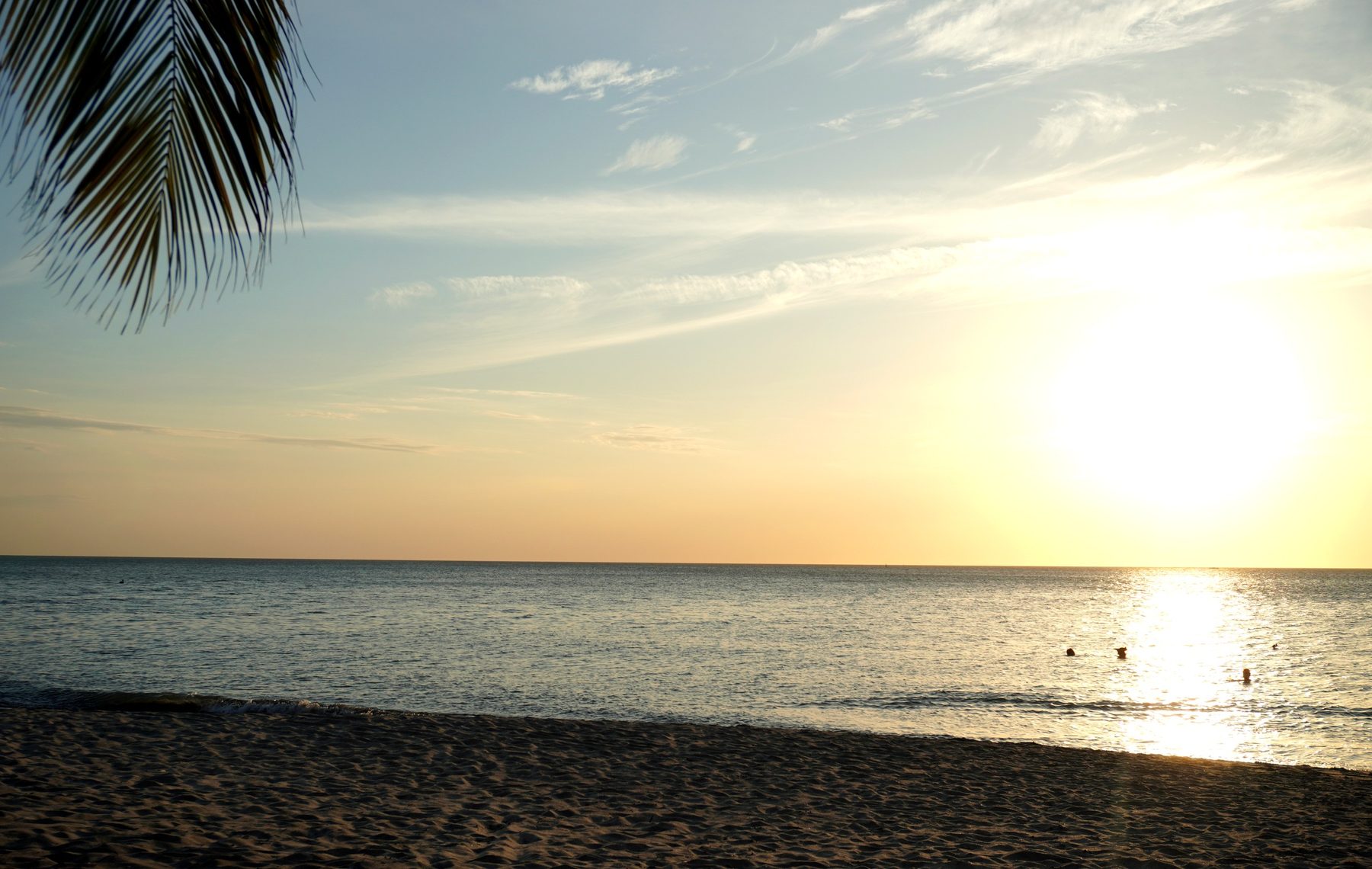 Atardecer en playa Bello Horizonte