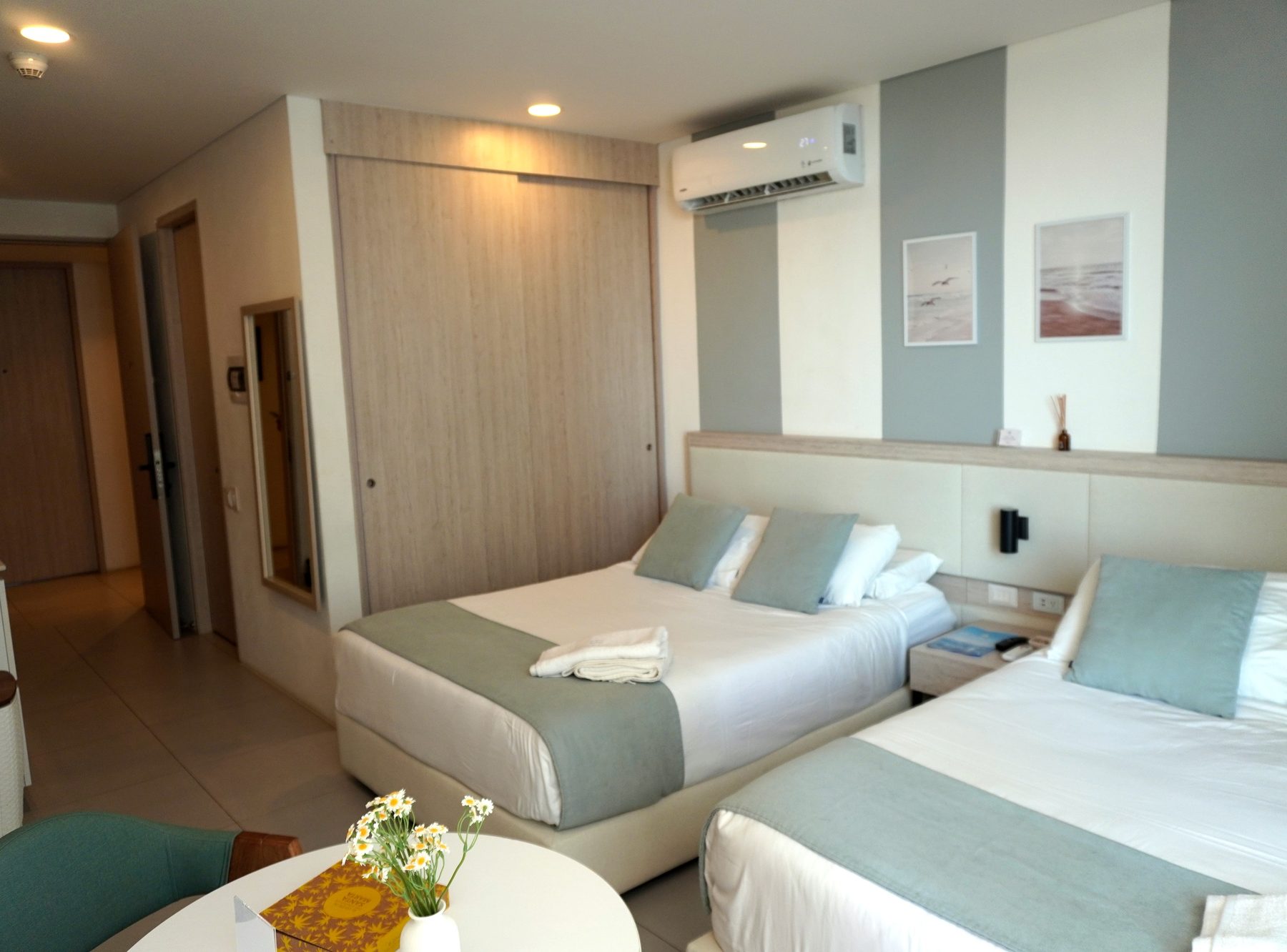 Suite Horizonte Azul dormitorio